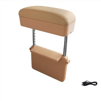 Box bracciolo regolabile universale per auto PU